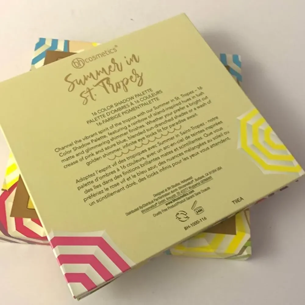 Beauty Creations Summer in St. Tropez 16 Color Shadow Palette